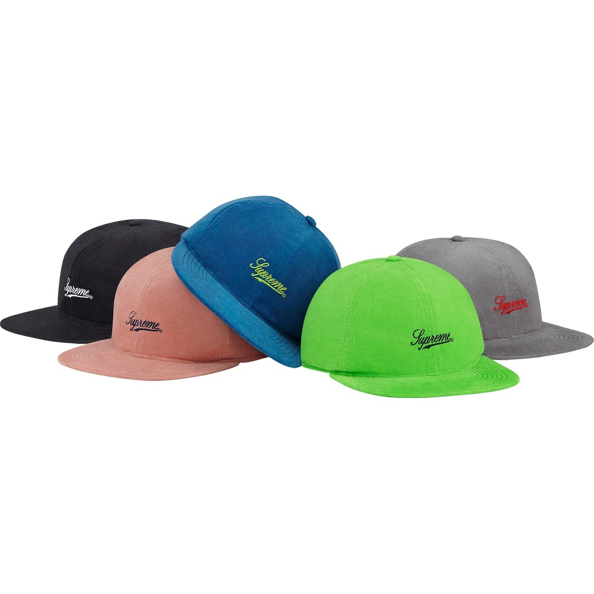 Supreme Fitted Lightweight Cord 6-Panel (spring/summer 2014)