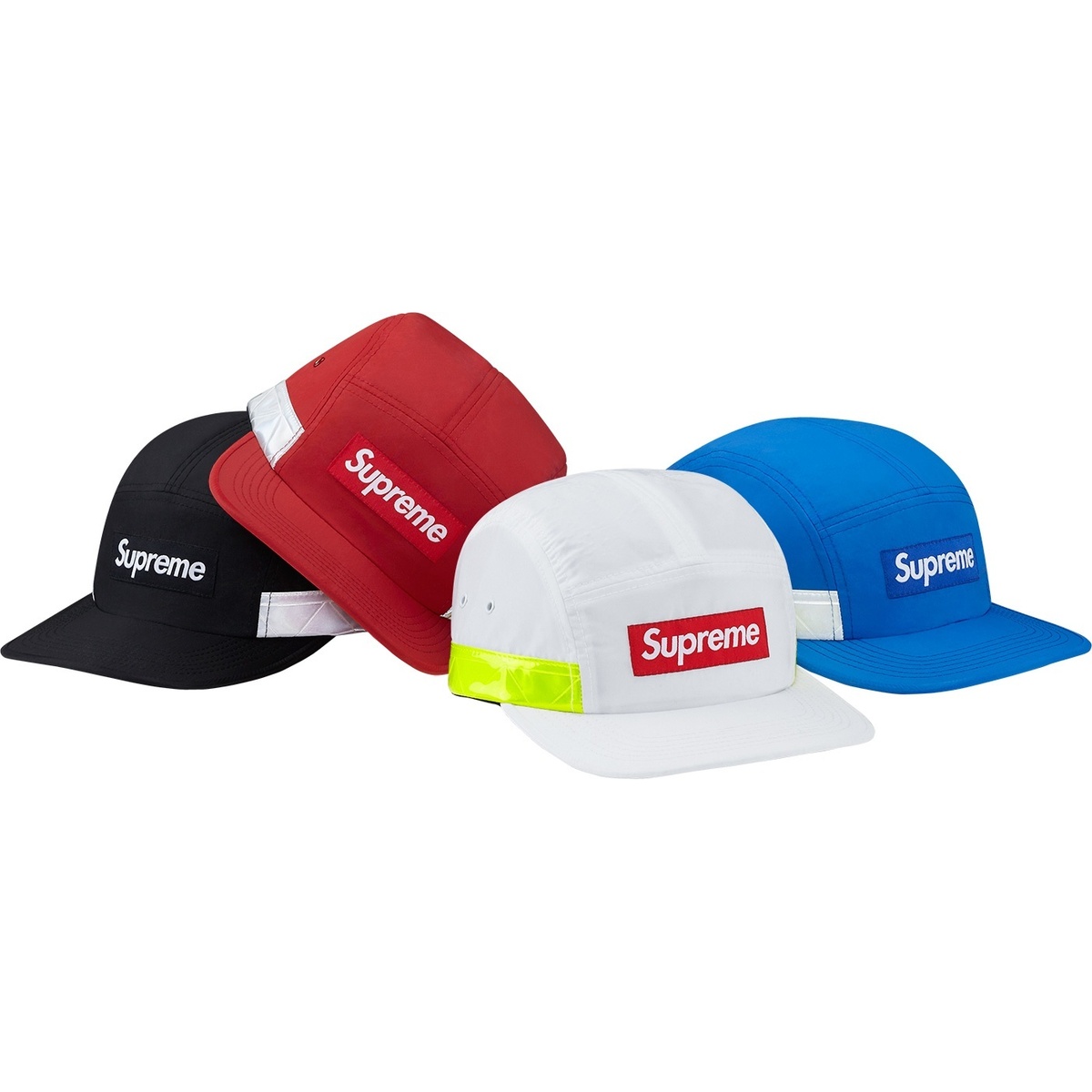 Supreme Reflective Stripe Camp Cap (spring/summer 2014)