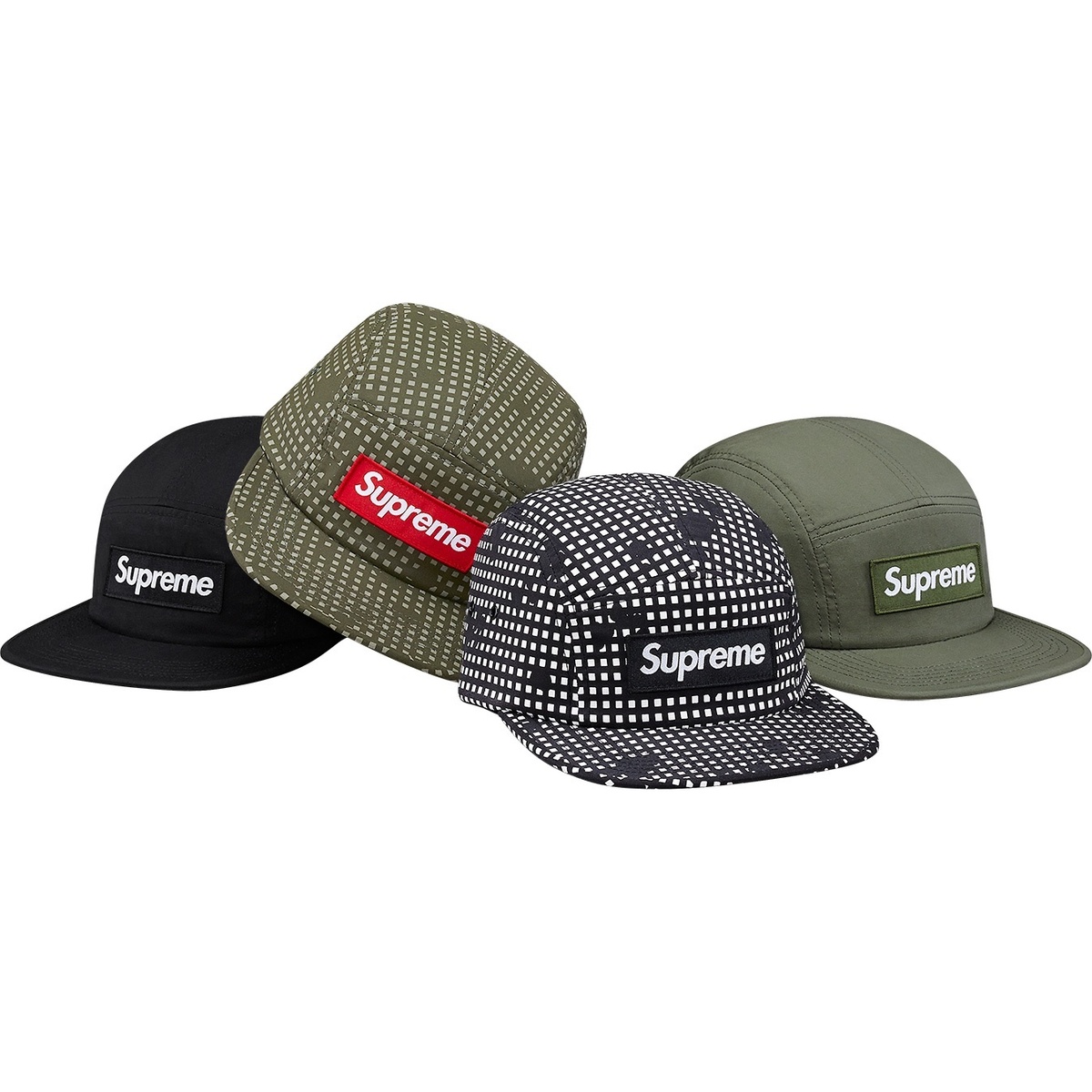 Supreme Grid Camo Camp Cap (spring/summer 2014)