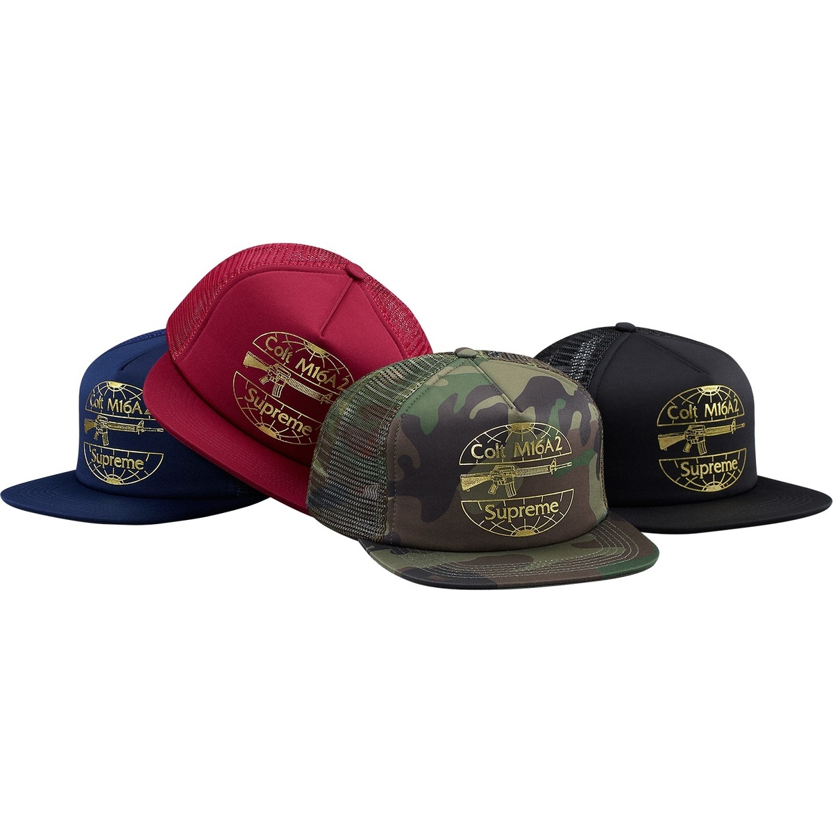 Supreme Colt M16 Mesh Back 5-Panel (spring/summer 2014)