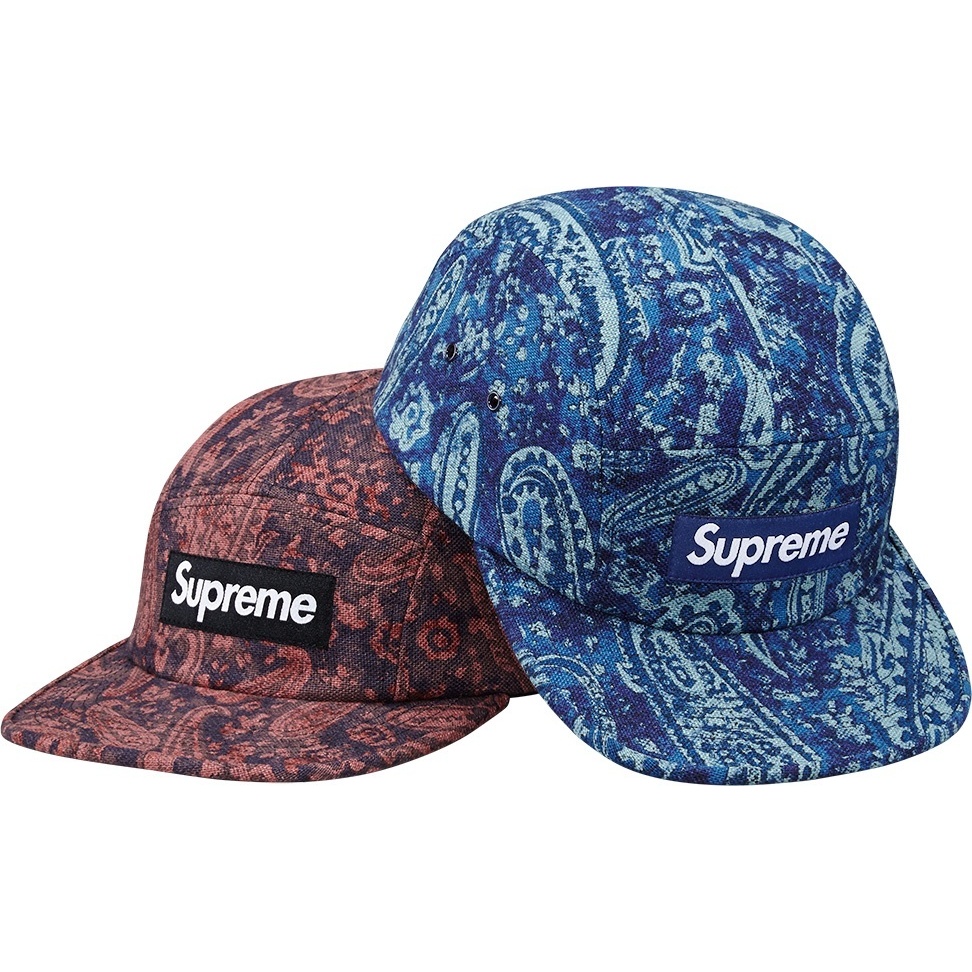 帽子 Supreme 14ss Liberty SpIatter Camp Cap Supreme/Liberty® Paisley Camp Cap - Supreme