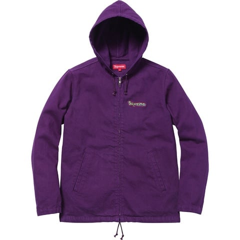Supreme Denim Hooded Coaches Jacket - Colorway