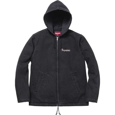 Supreme Denim Hooded Coaches Jacket - Colorway