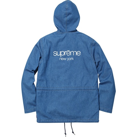 Hooded Denim Parka - spring/summer 2014 - Supreme