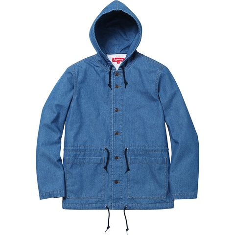 Hooded Denim Parka - spring/summer 2014 - Supreme