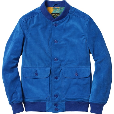 Supreme/Schott® Suede Bomber Jacket - Supreme
