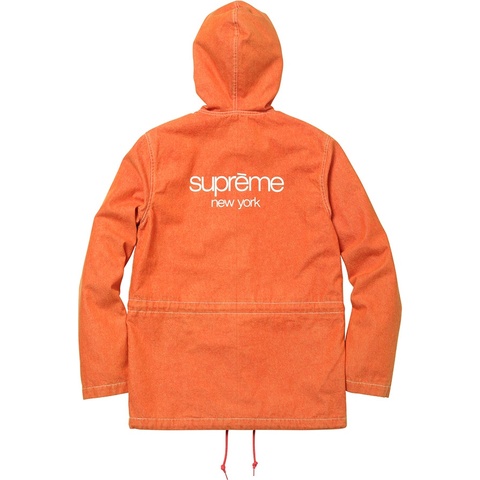 Hooded Denim Parka - spring/summer 2014 - Supreme