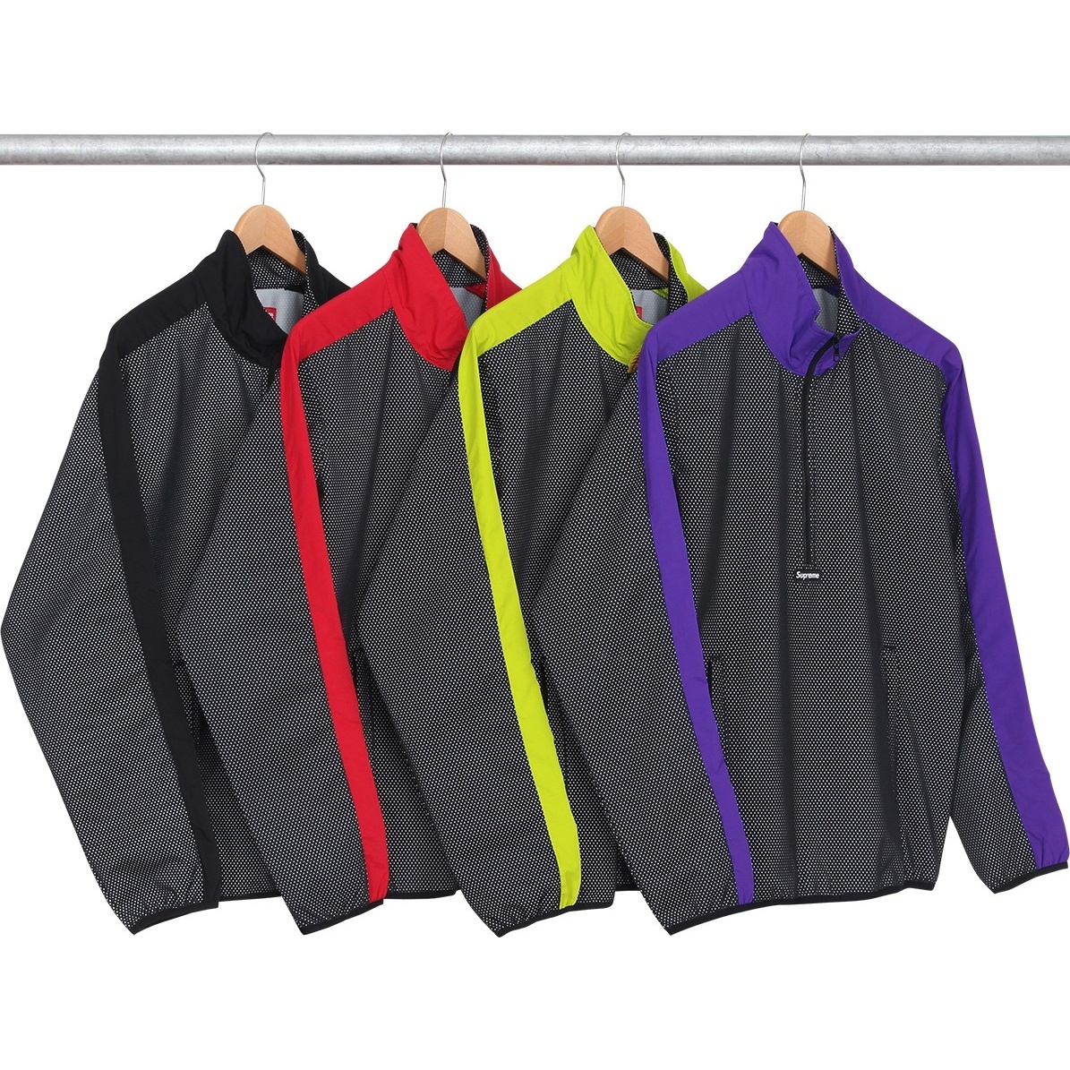 Supreme Half Zip Mesh Pullover (spring/summer 2014)