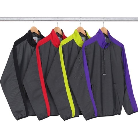Supreme Half Zip Mesh Pullover