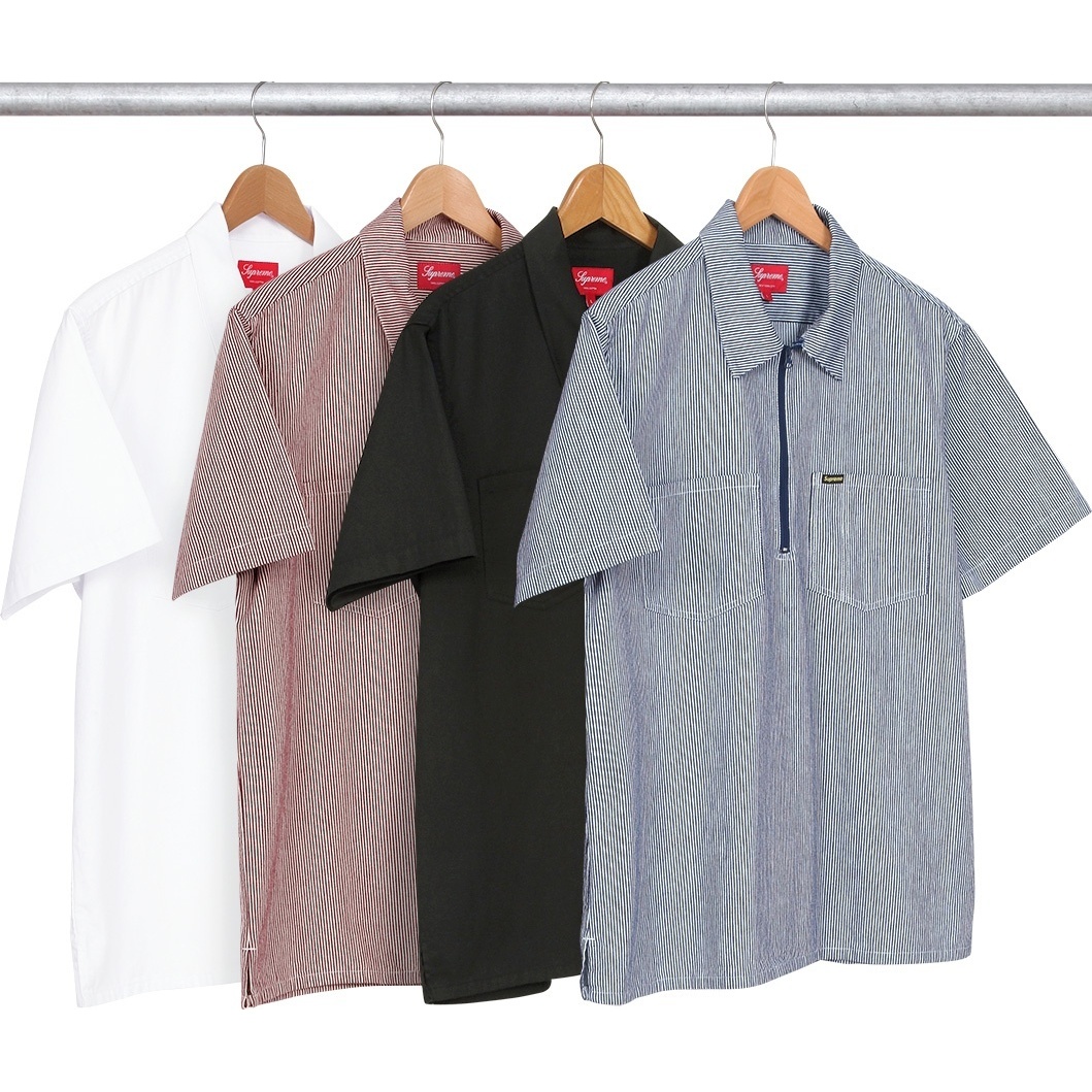 Half Zip Work Shirt - spring/summer 2014 - Supreme