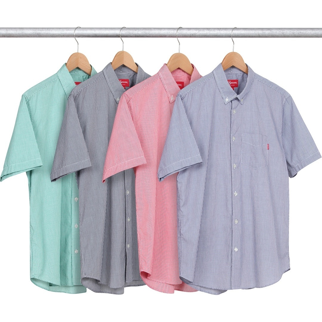Supreme Mini Gingham Shirt (spring/summer 2014)