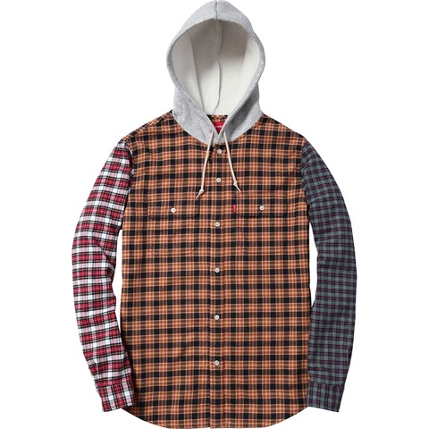 Supreme Hooded Flannel Shirt - Colorway