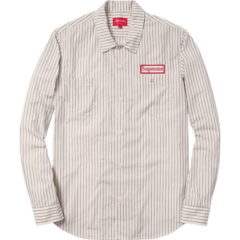 Supreme Striped Work Shirt - Colorway