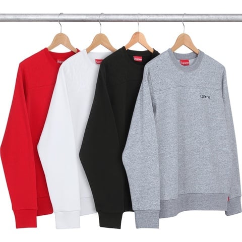 Supreme Quilted Panel Crewneck