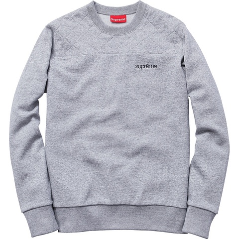 Supreme Quilted Panel Crewneck - Colorway