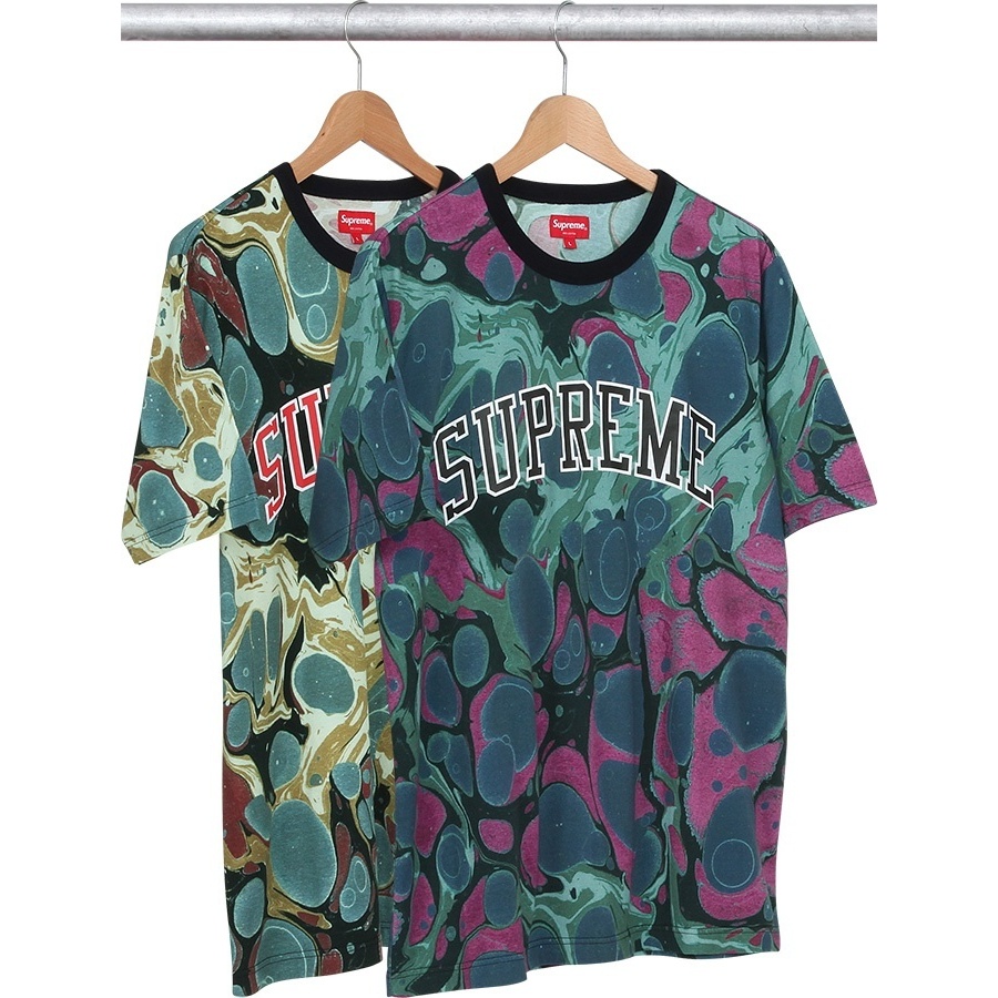 Supreme Marbled Tee (spring/summer 2014)