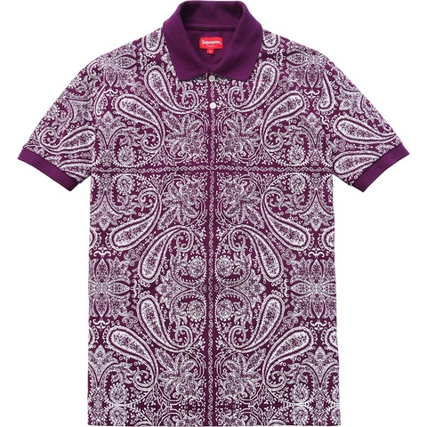Supreme Paisley Polo - Colorway