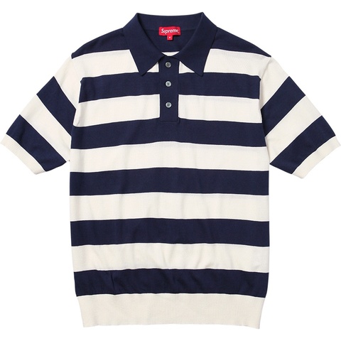 Supreme Striped Polo Sweater - Colorway