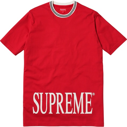 Supreme Striped Rib Tee - Colorway