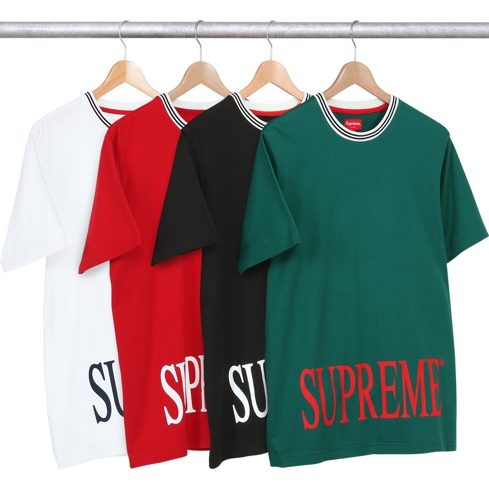 Supreme Striped Rib Tee (spring/summer 2014)
