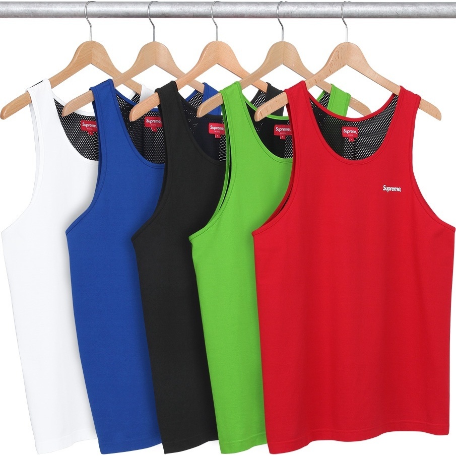 Supreme Mesh Back Tank Top (spring/summer 2014)