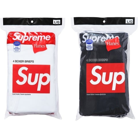 Supreme Supreme/Hanes® Boxer Briefs (4 Pack)