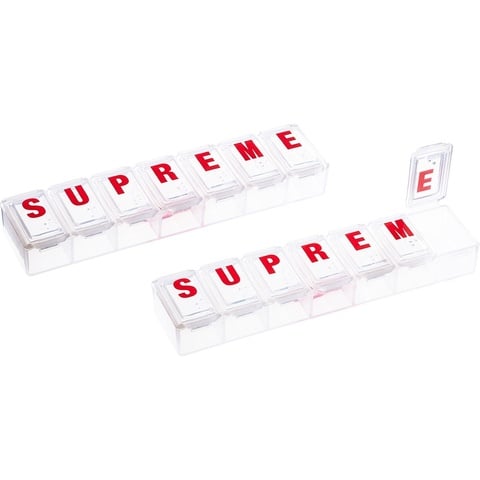 Supreme Weekday Pillbox