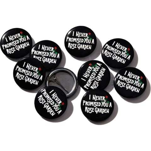 Supreme Rose Garden Button