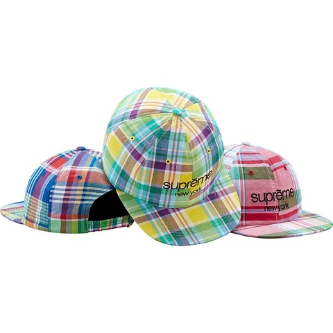 Supreme Madras Classic Logo 6-Panel