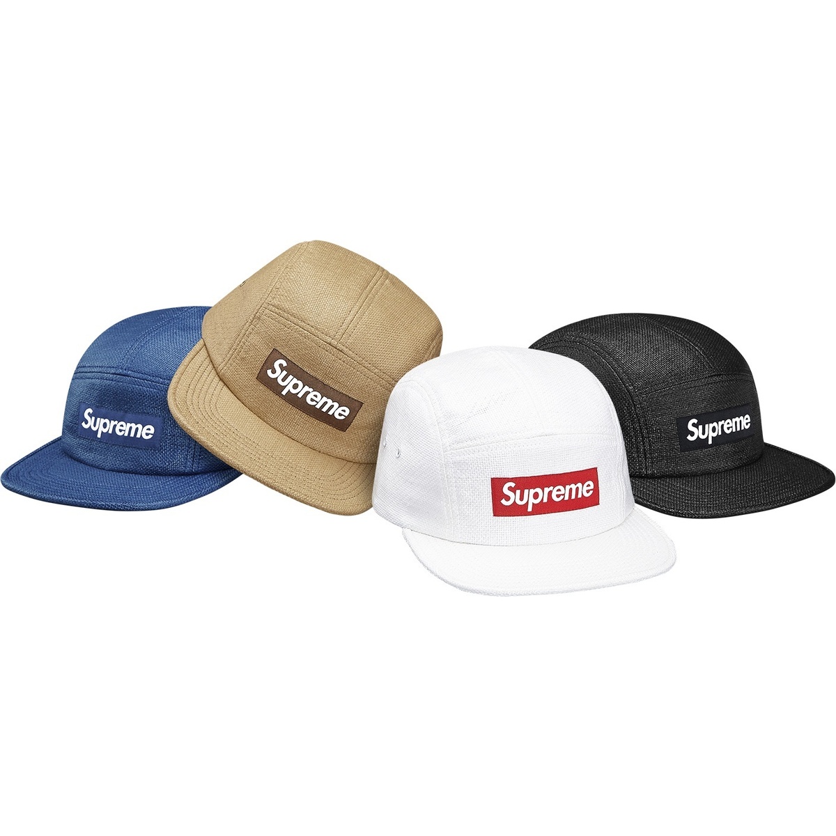 Supreme Rafia Basketweave Camp Cap (spring/summer 2015)
