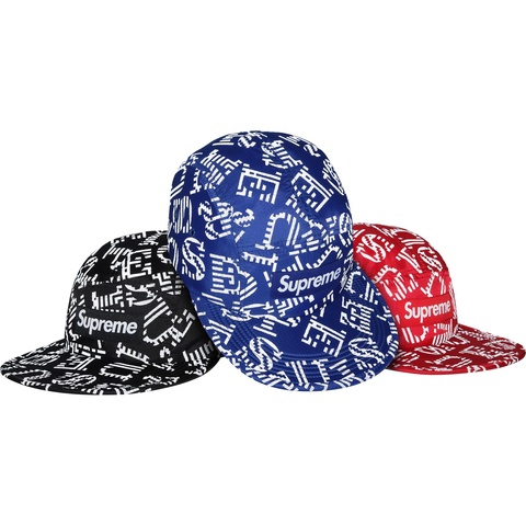 Supreme Reflective Soft Bill Camp Cap
