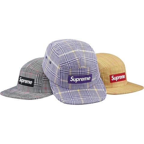 Supreme Mod Plaid Camp Cap