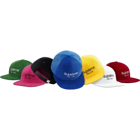 Supreme Corduroy Classic Logo 6-Panel