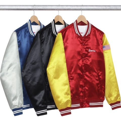 Supreme Satin Club Jacket