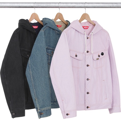 Supreme Hooded Denim Jacket