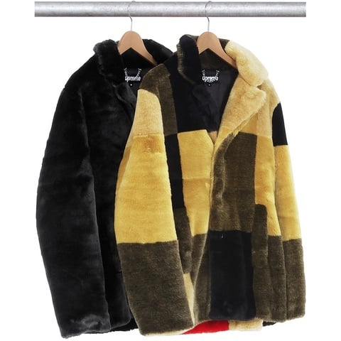 Supreme Faux Fur Coat
