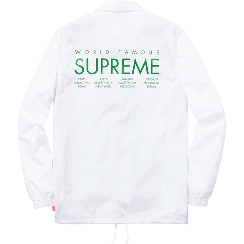 Supreme International Coaches Jacket - Colorway