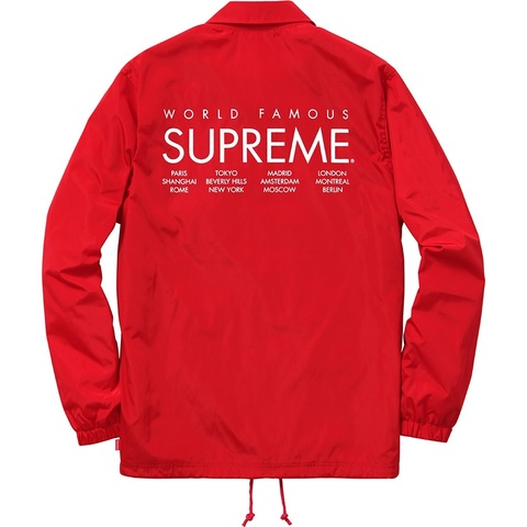 Supreme International Coaches Jacket - Colorway