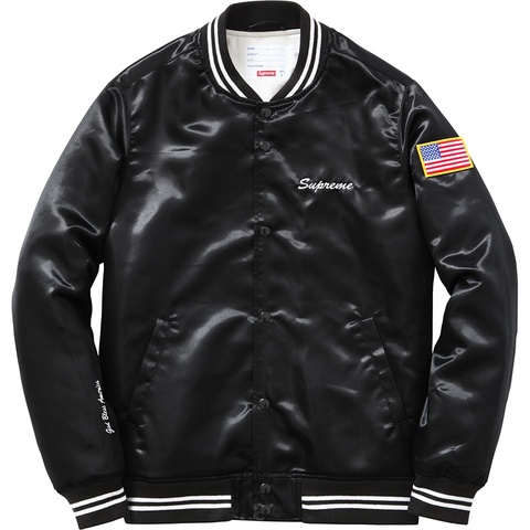 ジャケット・アウター supreme satin club jacket 2015ss Satin Club Jacket - spring/summer 2015 - Supreme