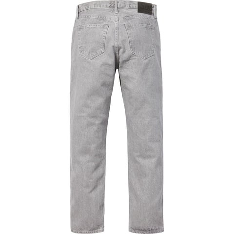 Supreme Washed Grey Slim Jean