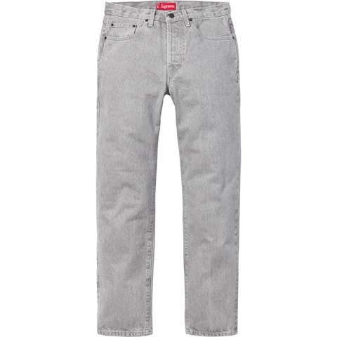 Washed Grey Slim Jean - spring/summer 2015 - Supreme