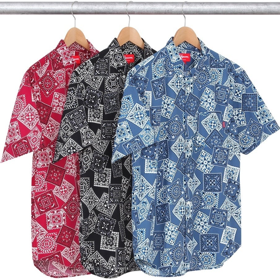 Supreme Bandana Shirt (spring/summer 2015)