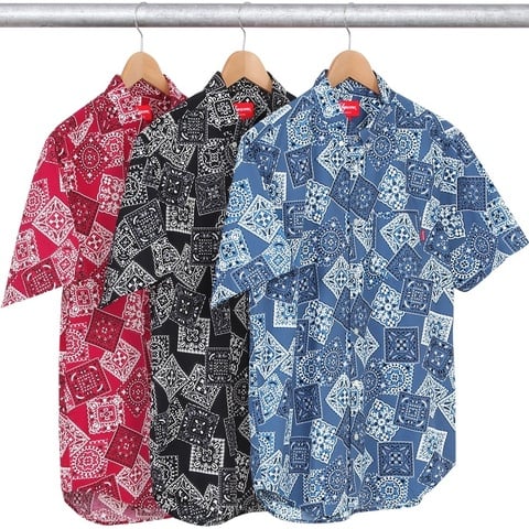 Supreme Bandana Shirt