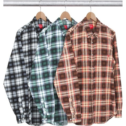 Supreme Printed Flannel Shirt