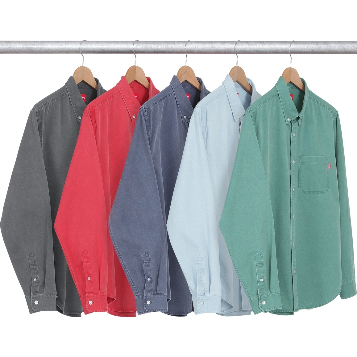 Supreme Faded Twill Shirt (spring/summer 2015)