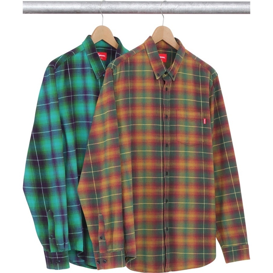 Shadow Plaid Flannel Shirt - spring/summer 2015 - Supreme
