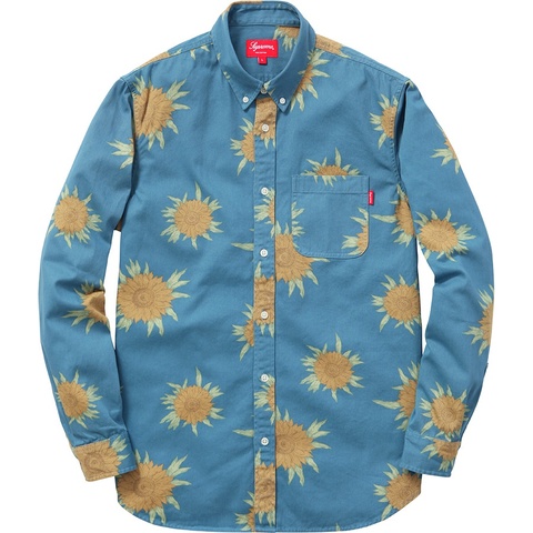 新品未使用　Supreme Sunflower Shirt Sunflower Shirt - spring/summer 2015 - Supreme