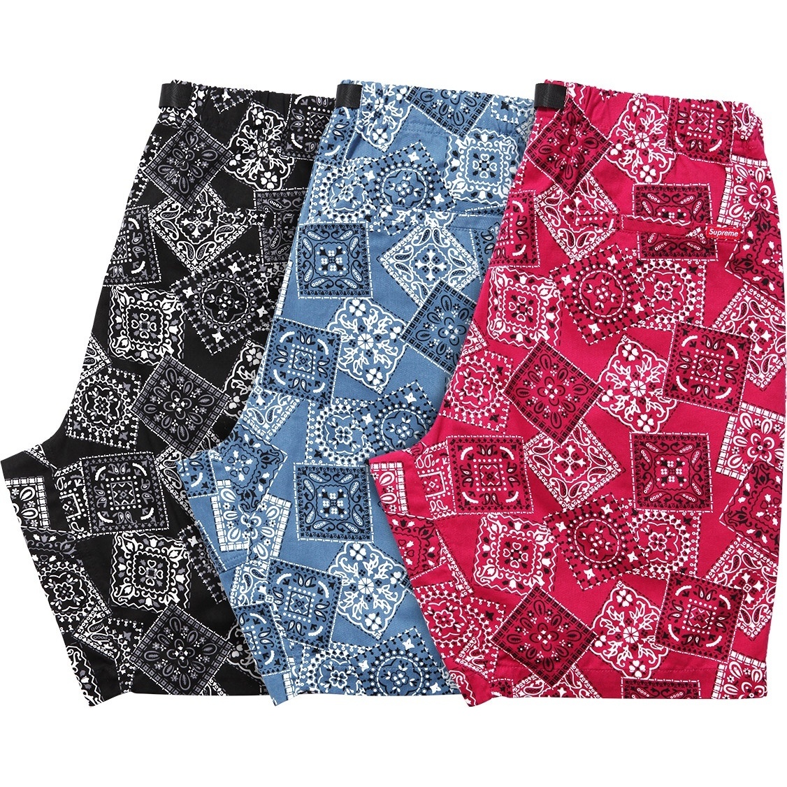 Supreme Bandana Belted Short (spring/summer 2015)