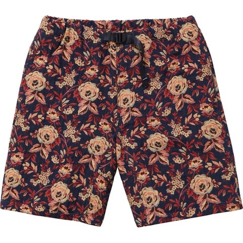 Supreme Jacquard Flowers Belted Short - Colorway