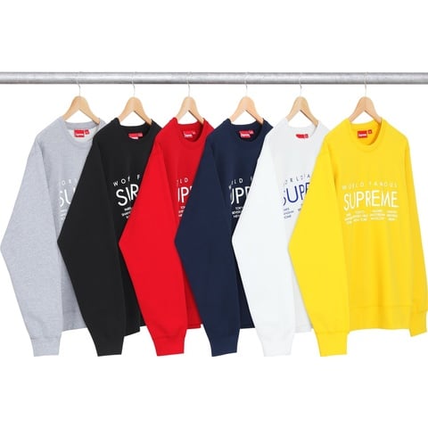 Supreme International Crewneck